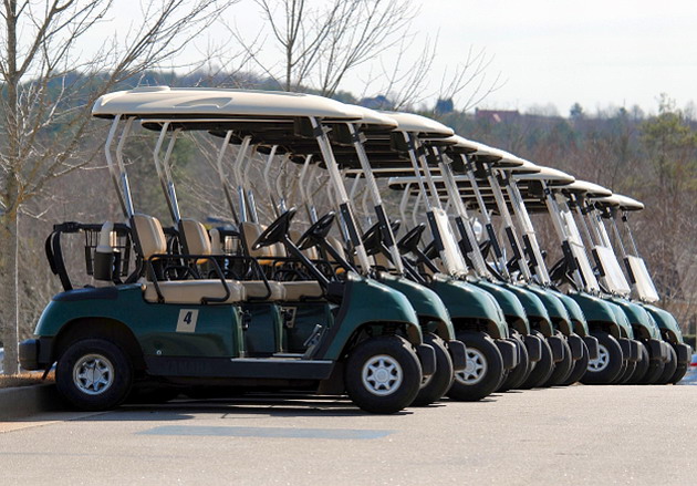 Electric golf carts