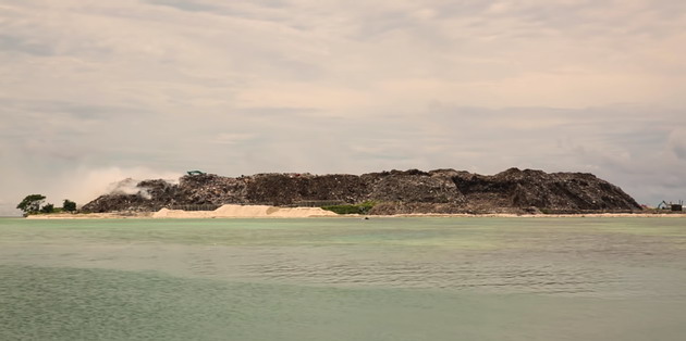 trash island