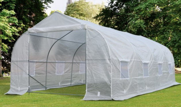 Greenhouses for intensive food production