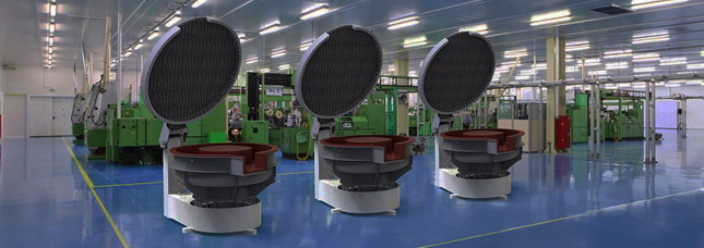 Vibratory finishing machines