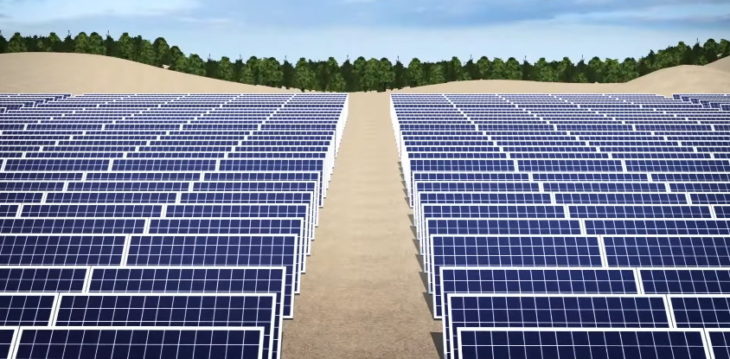 Solar power produced by Google