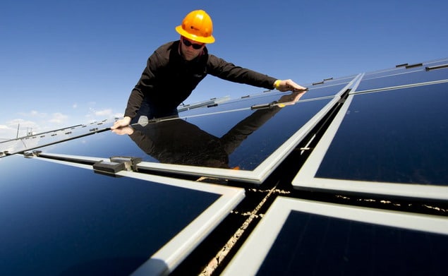 Installing solar panels on your roof
