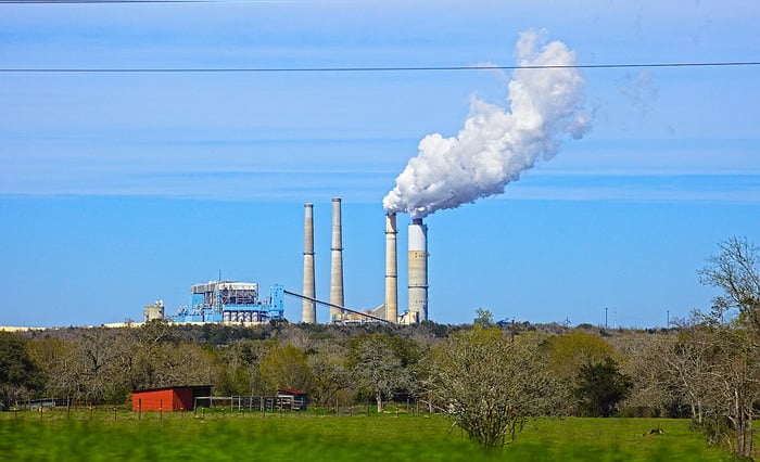 Fayette Coal Power Plant in Texas
